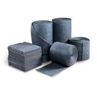 Brady USA GP200 Brady SPC MRO Plus All Purpose Lightweight Sorbent Pads - 15\" X 19\" (200 Per Bale)